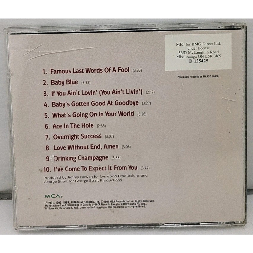 Ten Strait Hits by George Strait (CD, 2006)