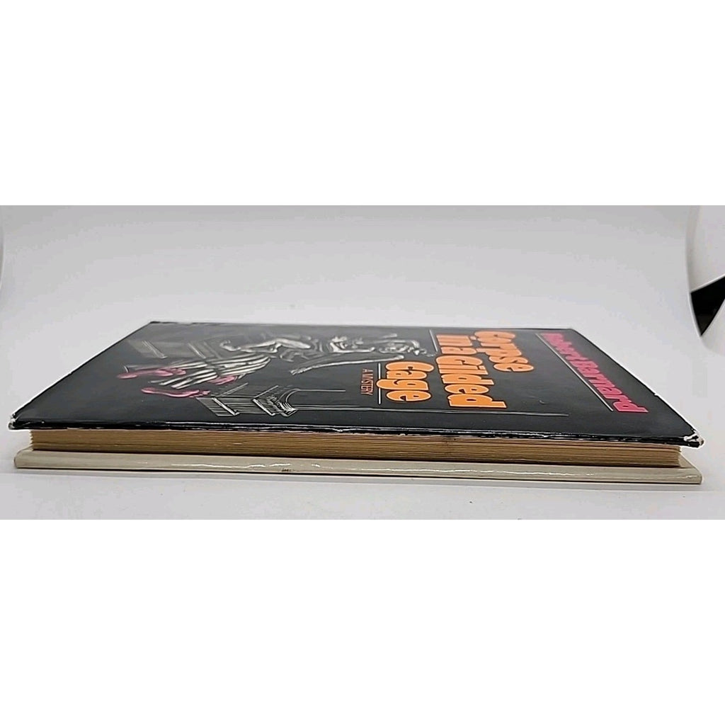 Corpse in a Gilded Cage by Robert Barnard 1984 Hardcover Charles Scribner's Sons