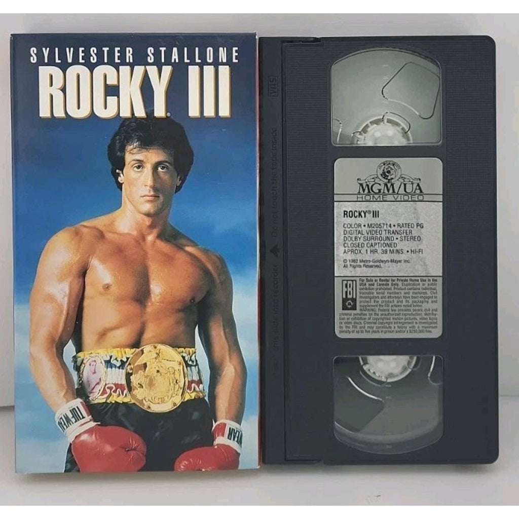 The Rocky Anthology (VHS, 2001, 5-Tape Set)