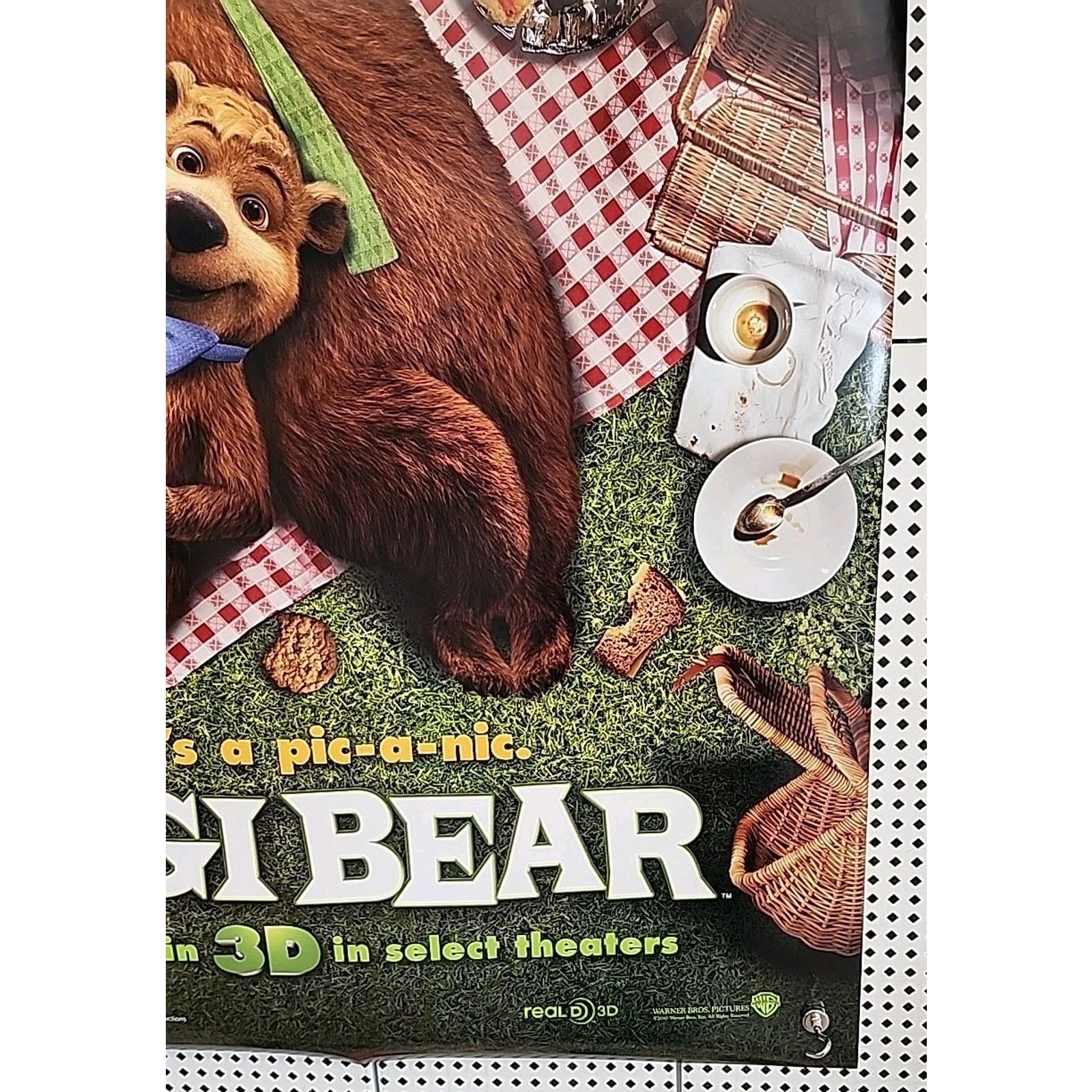 Yogi Bear Movie Poster 2 Sided Original Advance 27x40 Justin Timberlake