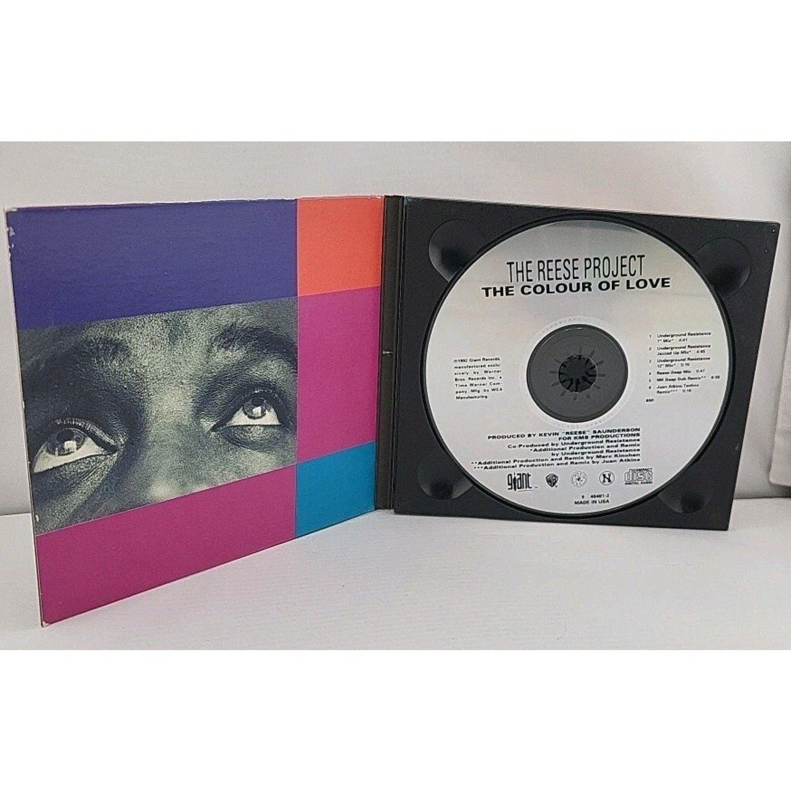 Colour of Love by The Reese Project (CD, Giant (USA))