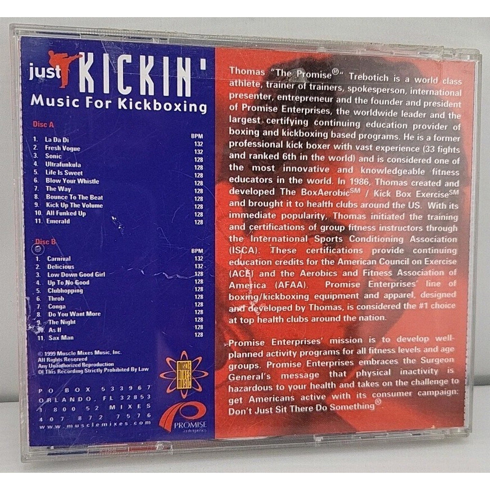 Just Kickin' Music For Kickboxing 2 CD