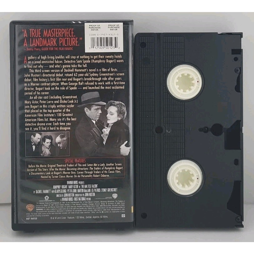 The Maltese Falcon (VHS, 2000, Special Edition)