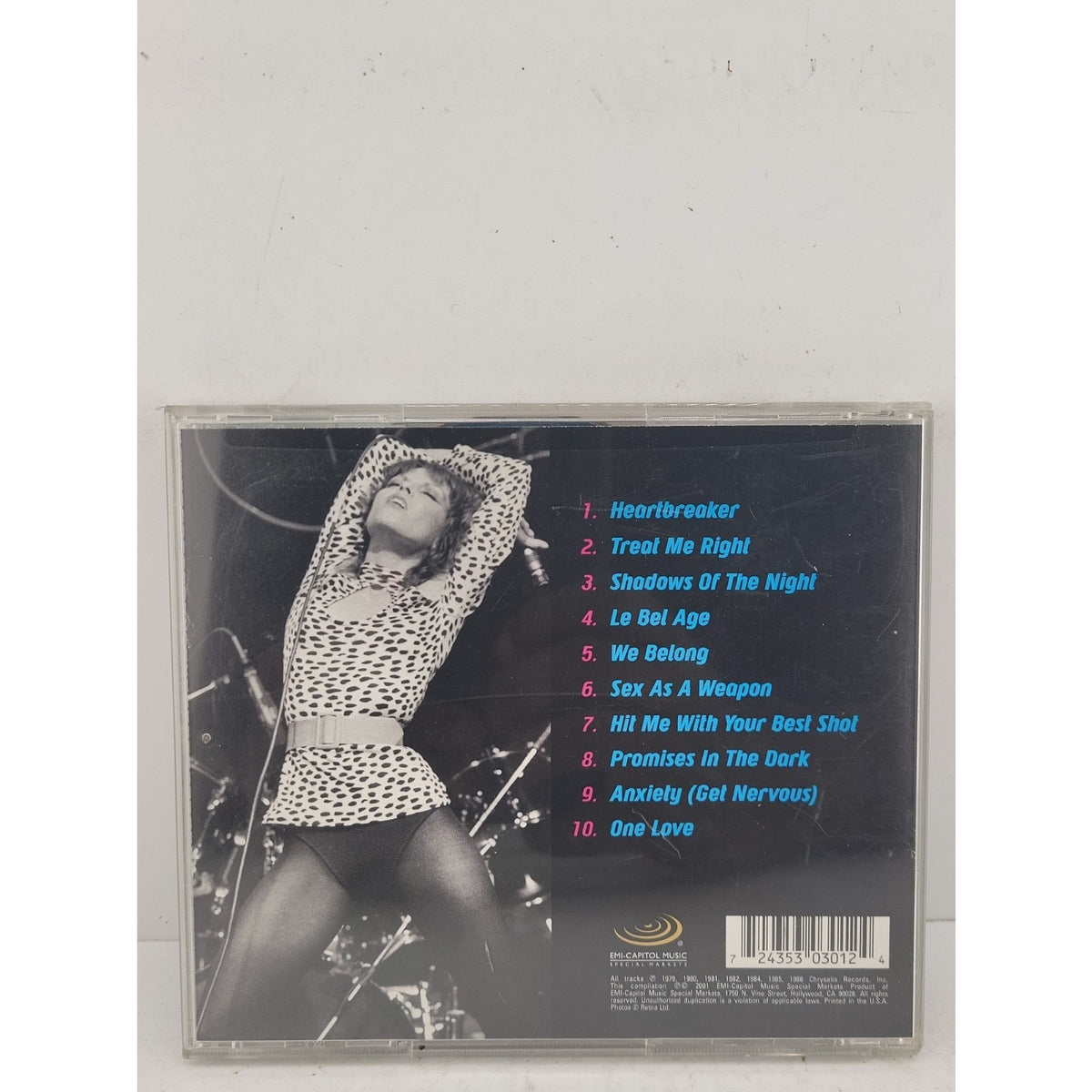 Best of 1 by Pat Benatar (CD, 2001)