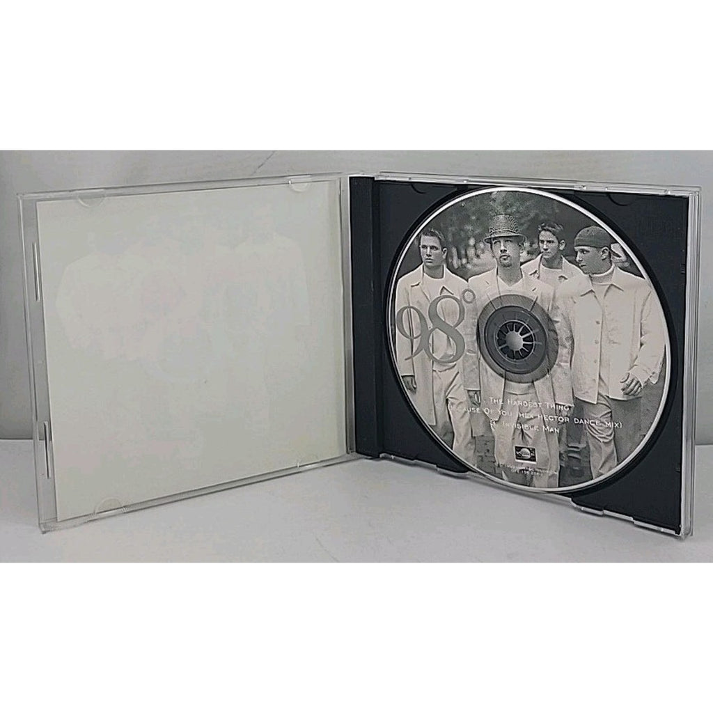 Hardest Thing [Germany CD Single] [Single] by 98° (CD, Jun-1999, Universal...