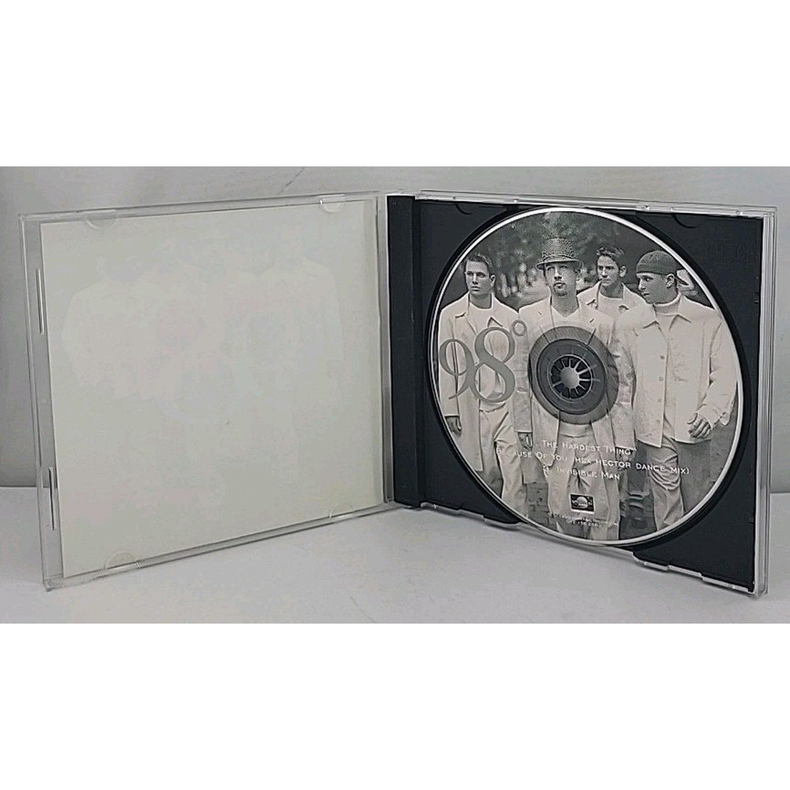 Hardest Thing [Germany CD Single] [Single] by 98° (CD, Jun-1999, Universal...
