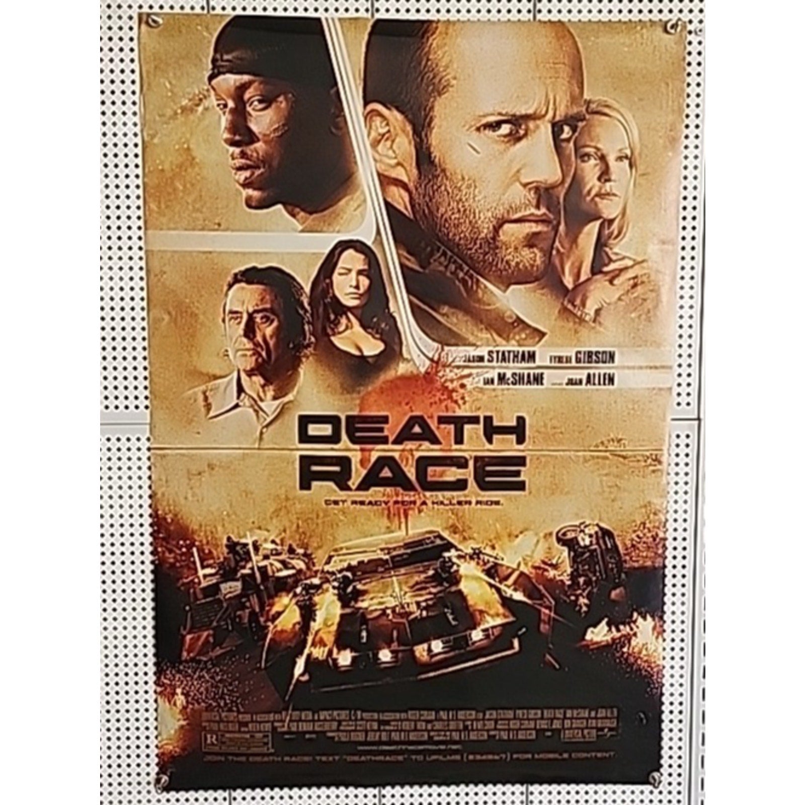 Death Race Original 27x40 D/S Movie Poster 2008