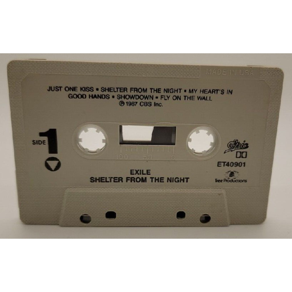 Exile Shelter From The Night (Cassette)