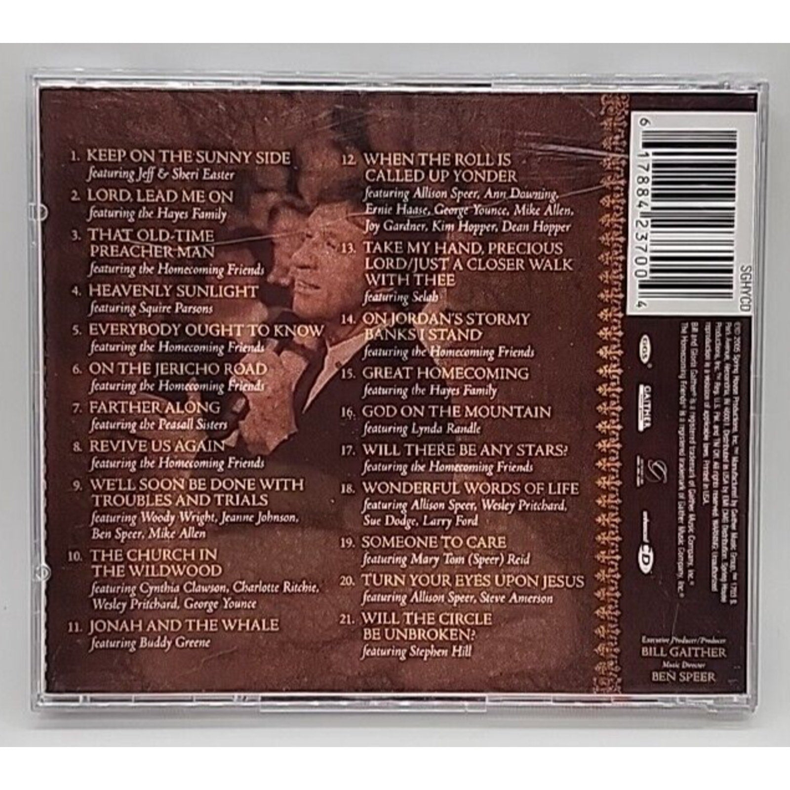 Church in the Wildwood by Gaither, Bill & Gloria / Homecoming Friends (CD, 2005)