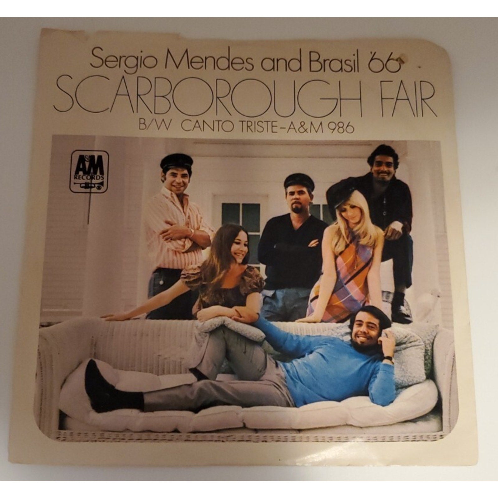 Sergio Mendes & Brasil 66 - Scarborough Fair / Canto Triste (Record)
