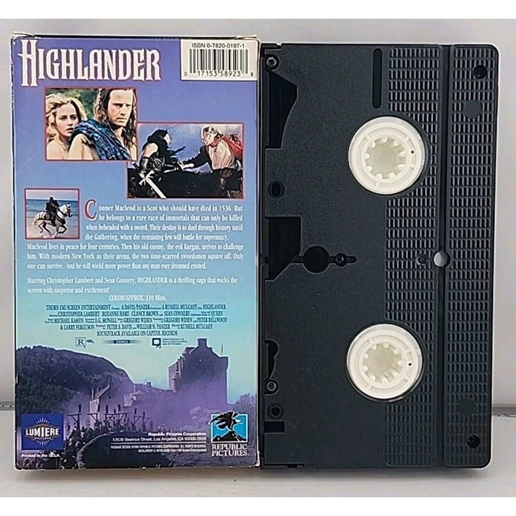 Highlander (VHS, 1993)