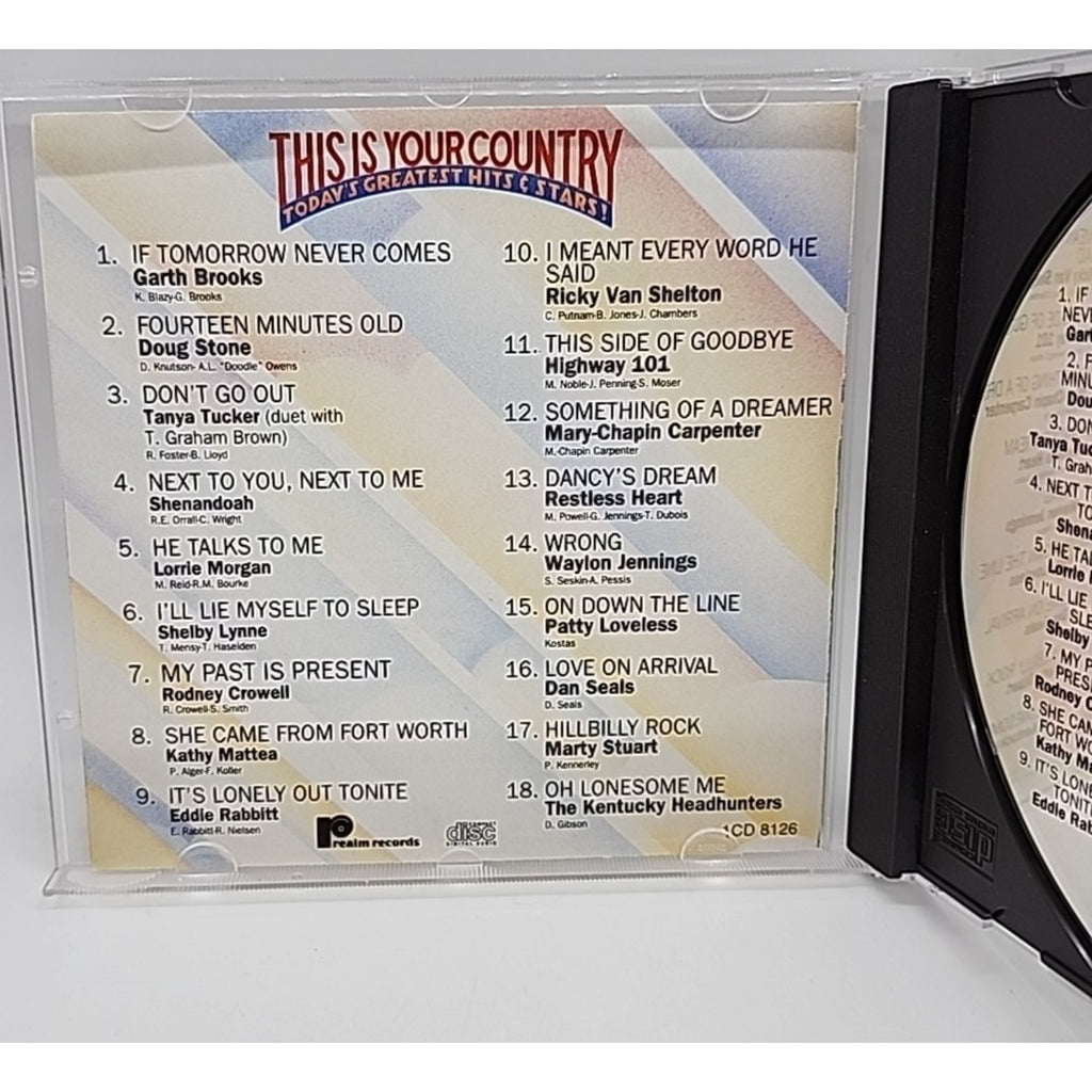 This Is Your Country Todays Greatest Hits & Stars CD Compilation