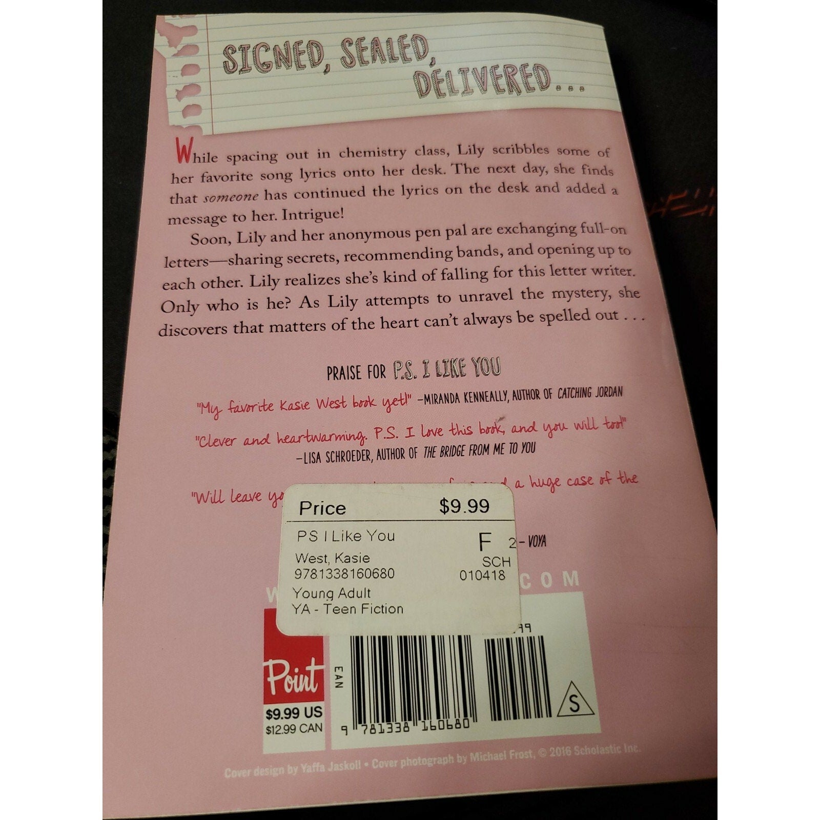 P. S. I Like You by Kasie West (2017, Trade Paperback)