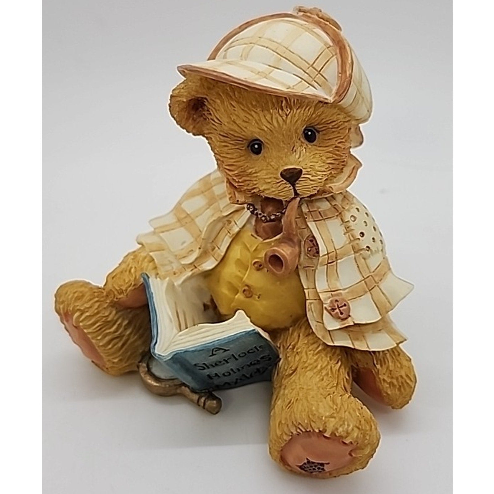 1995 Cherished Teddies Sherlock Good Friends Are Hard To Find #163481 Figurine