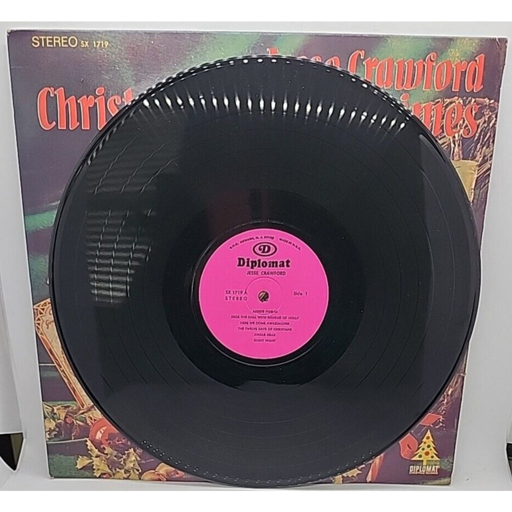 Jesse Crawford - Christmas Organ And Chimes Diplomat (Record)