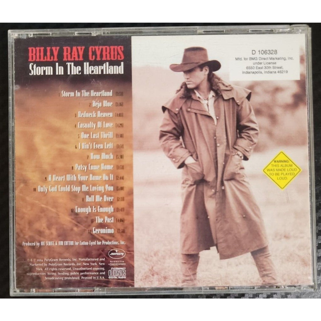 Billy Ray Cyrus Storm In The Heartland (CD)