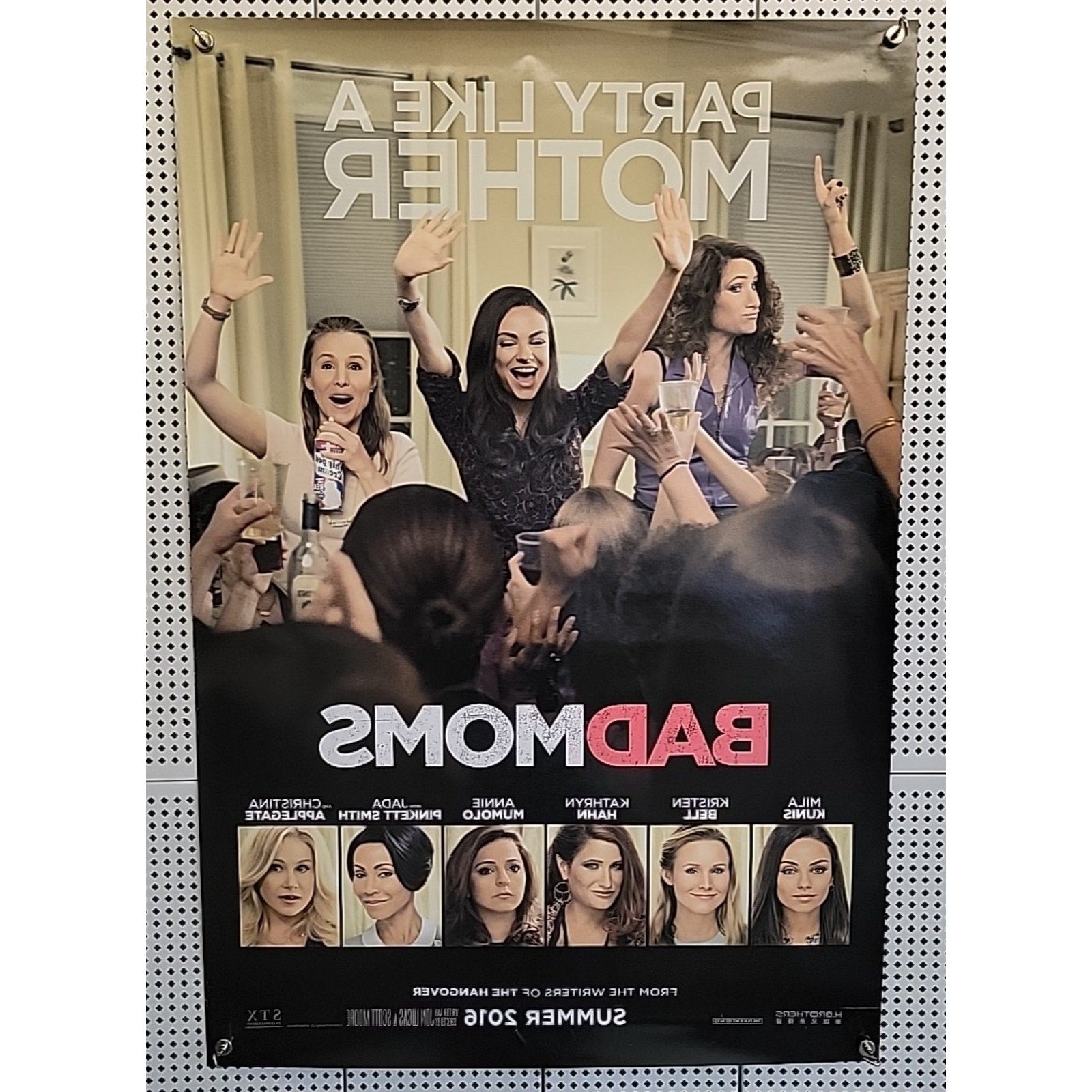 Bad Moms 27x40 D/S Original Movie Poster 2016