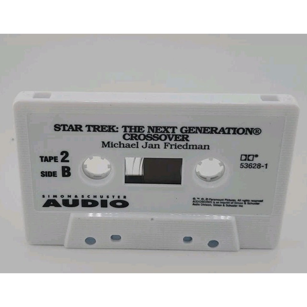 Star Trek The Next Generation Crossover Simon and Shuster Audio Cassettes