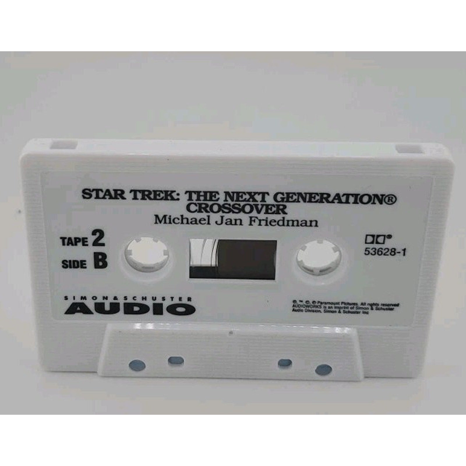 Star Trek The Next Generation Crossover Simon and Shuster Audio Cassettes