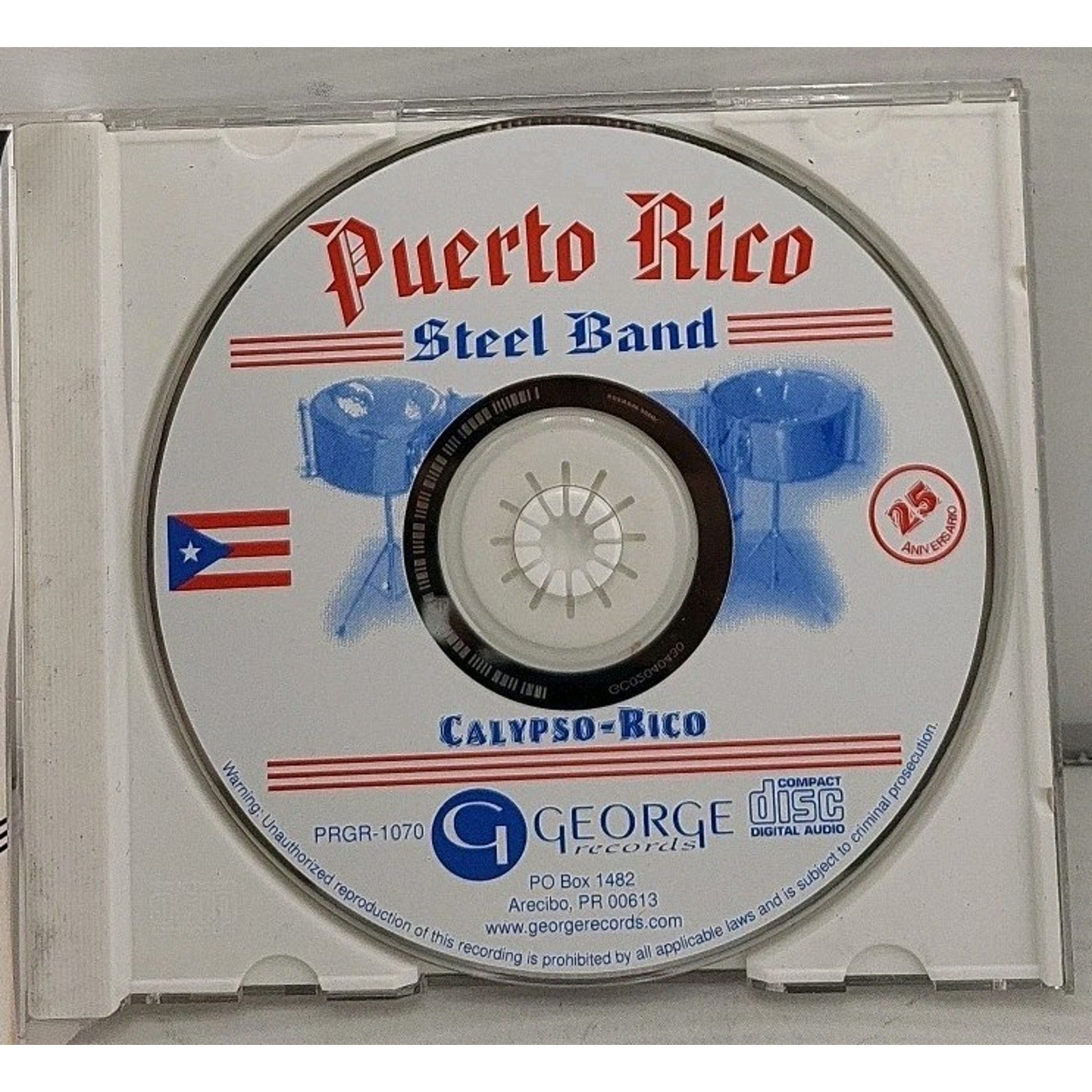 Puerto Rico Steel Band Calypso-2002 CD