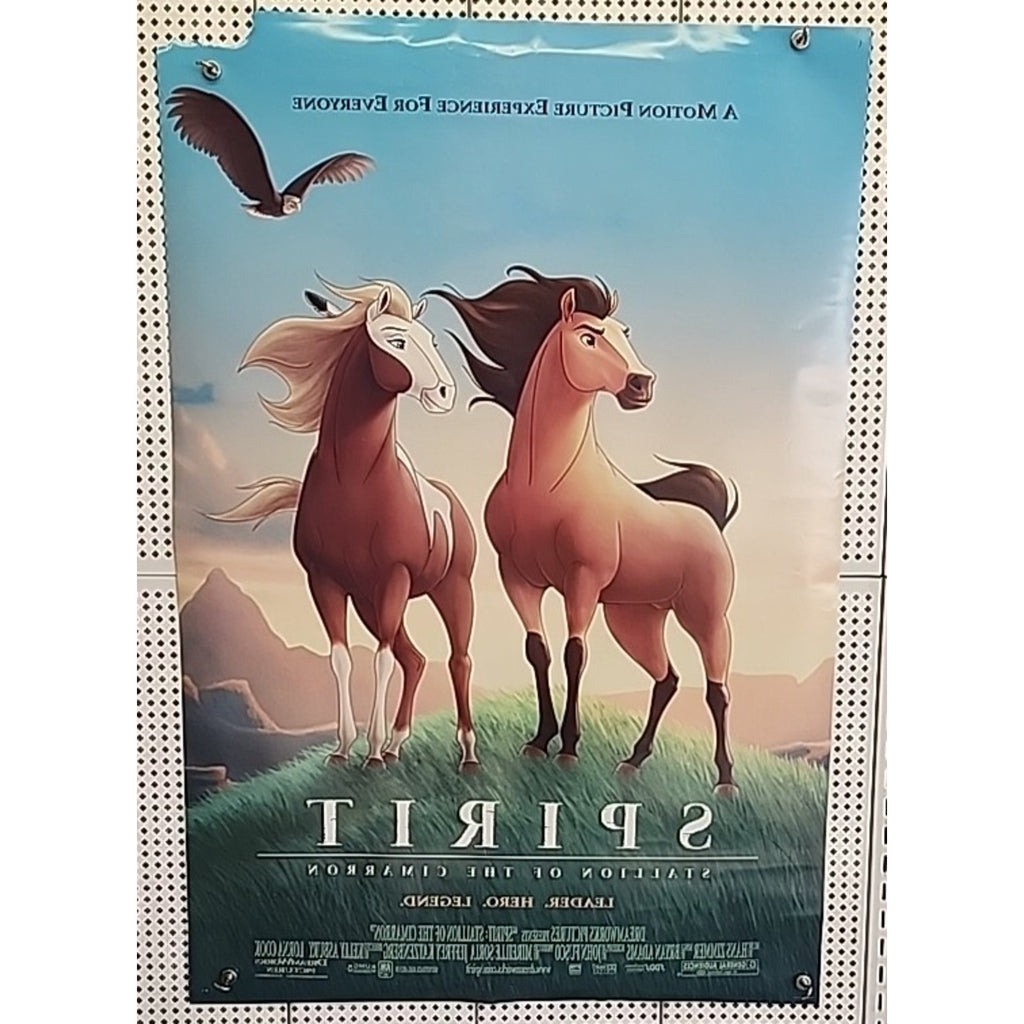 Spirit: Stallion Of The Cimarron - Movie Poster (2 Horses) 27x40