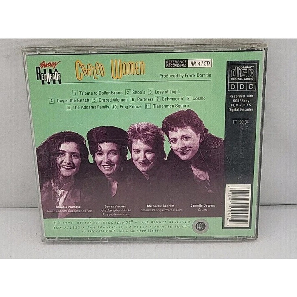 Crazed Women by Blazing Redheads (CD, 1993)