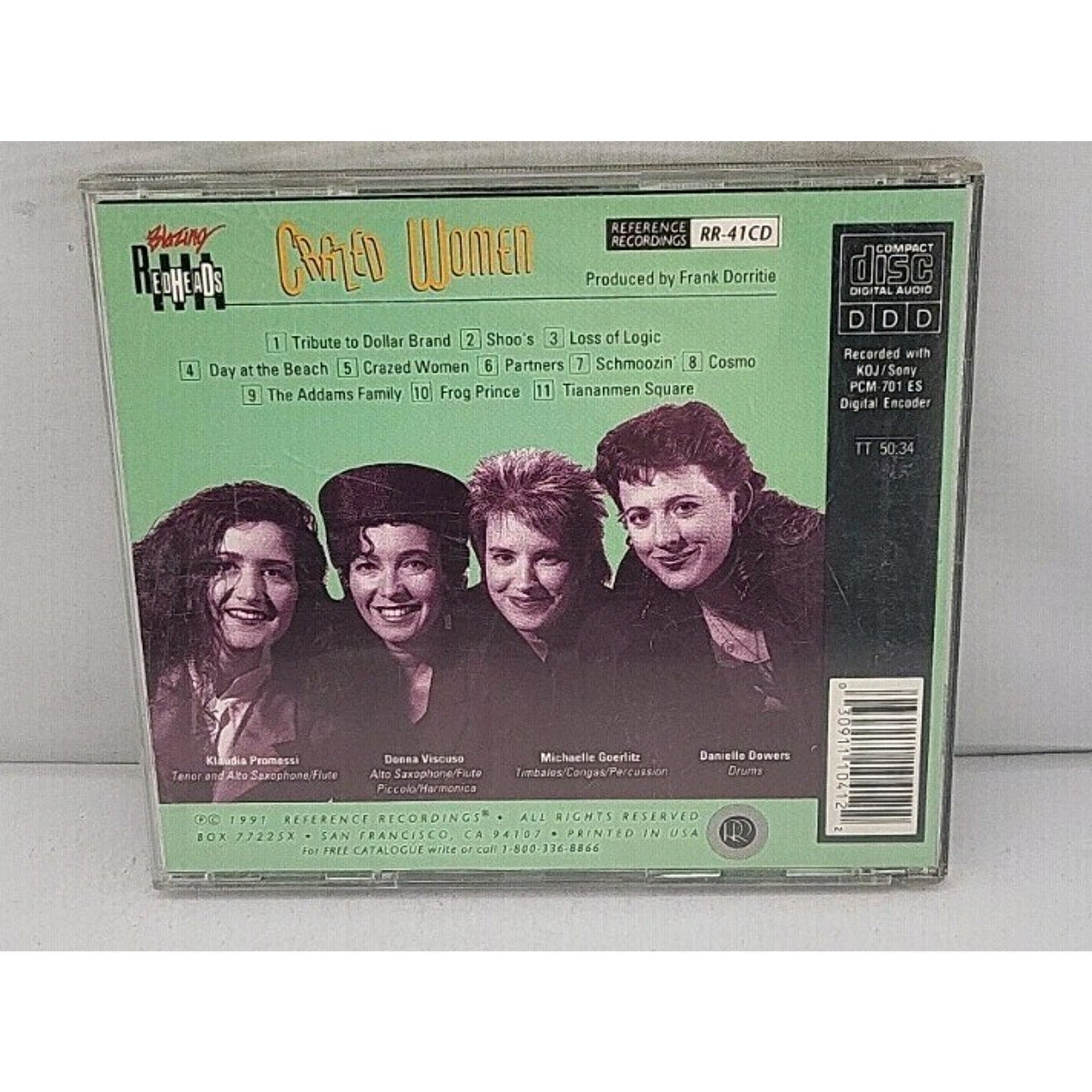 Crazed Women by Blazing Redheads (CD, 1993)