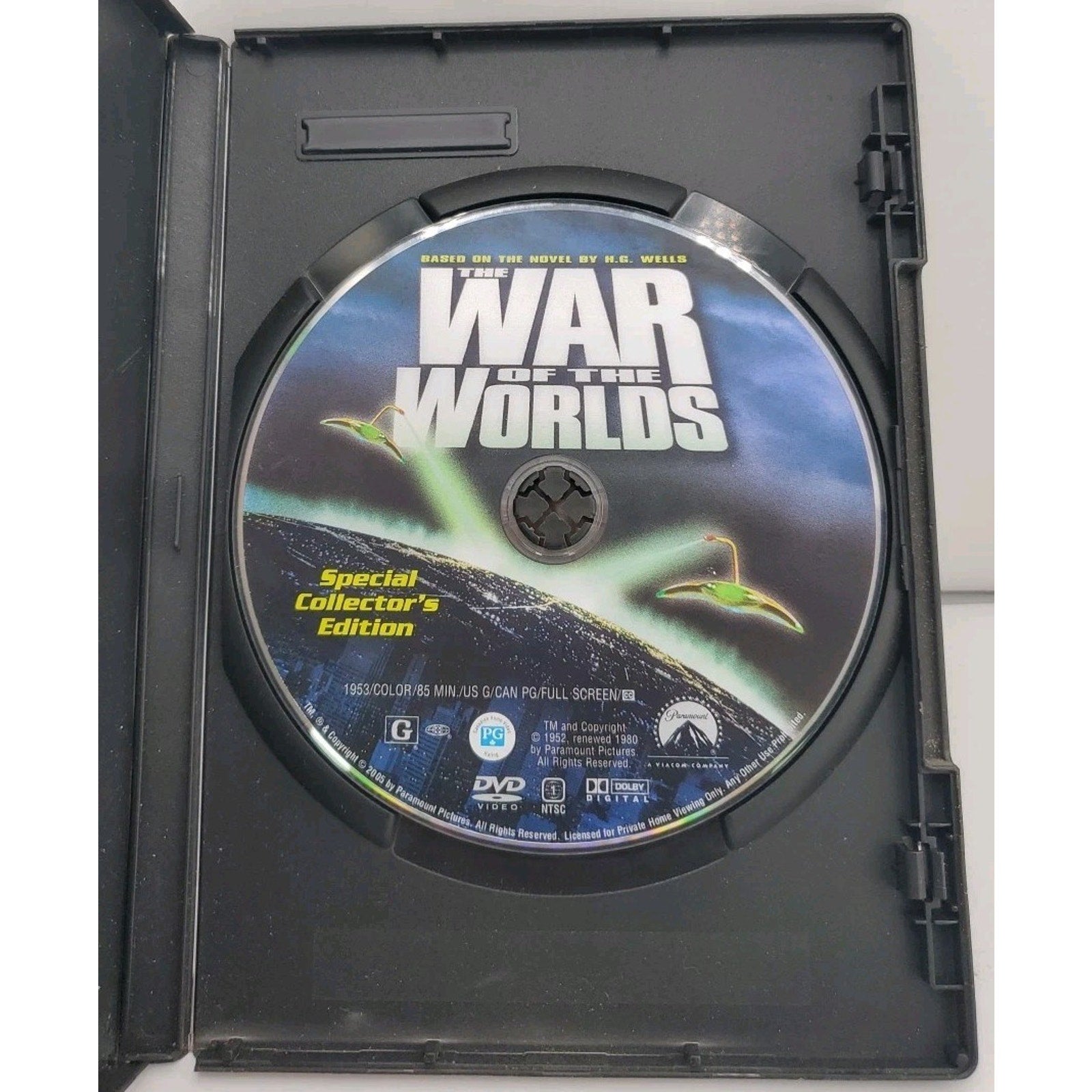 War of the Worlds (DVD, 2005)