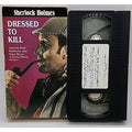Sherlock Holmes Dressed to Kill (VHS)