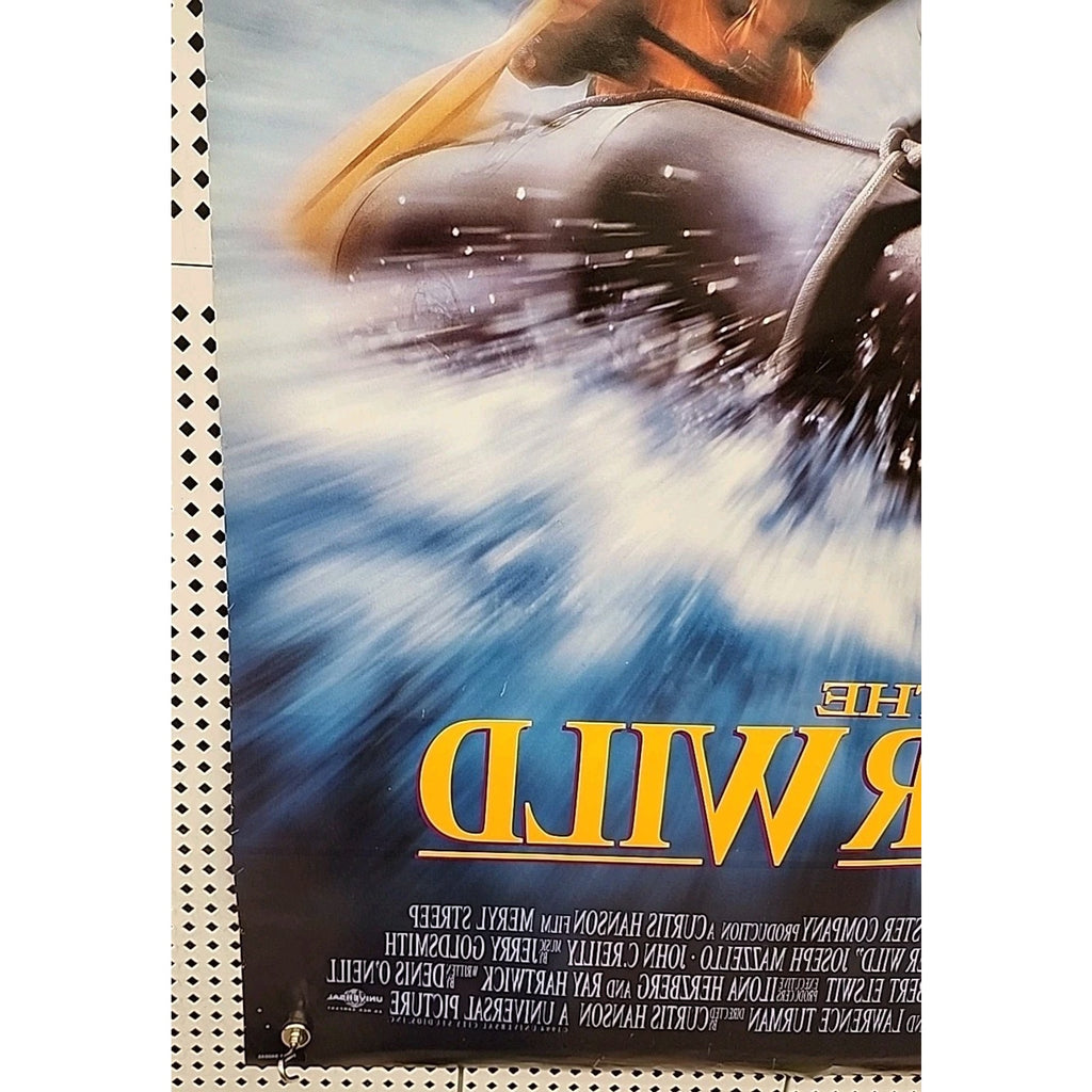 39x26 Original 1994 The River Wild Movie Film Poster Meryl Streep Kevin Bacon