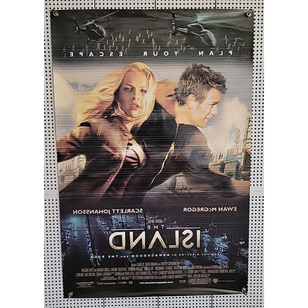 The Island 2005 Double Sided Original Movie Poster 27" x 40"