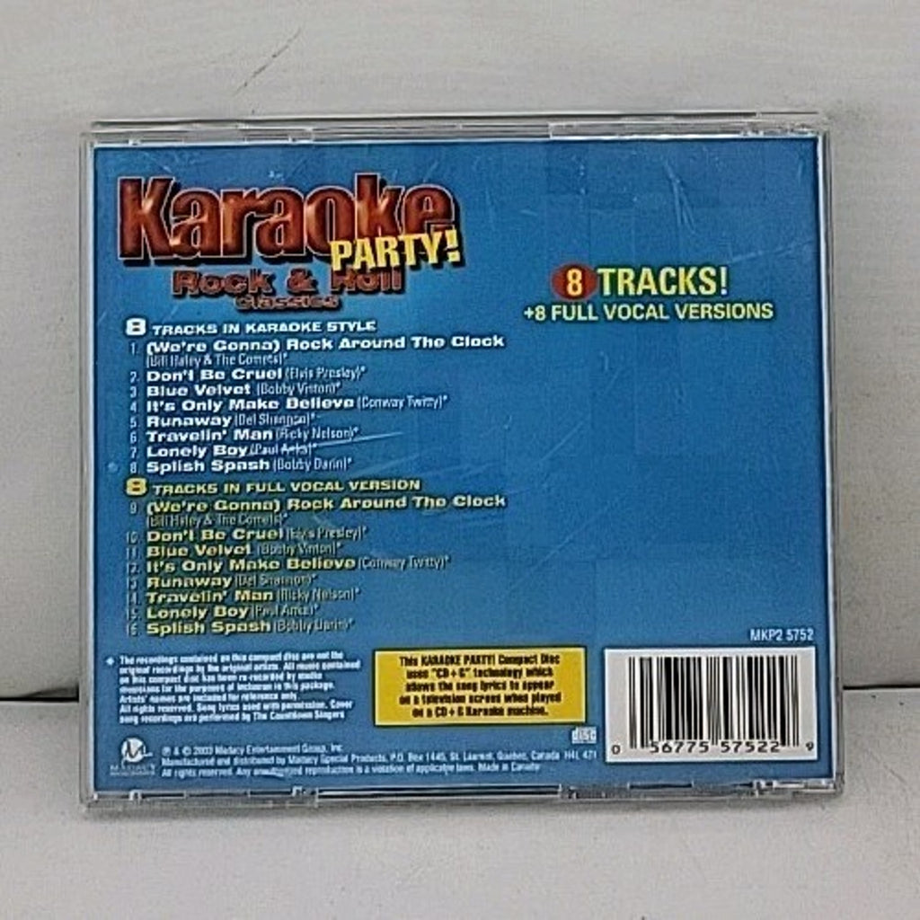 Karaoke Party! 8 Rock & Roll Classics CD+G Lyric Book