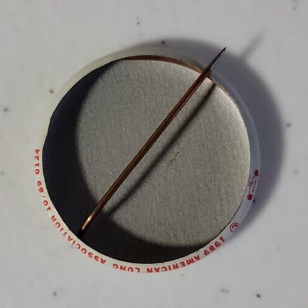 Vintage Lungs At Work No Smoking Metal Pinback American Red Cross