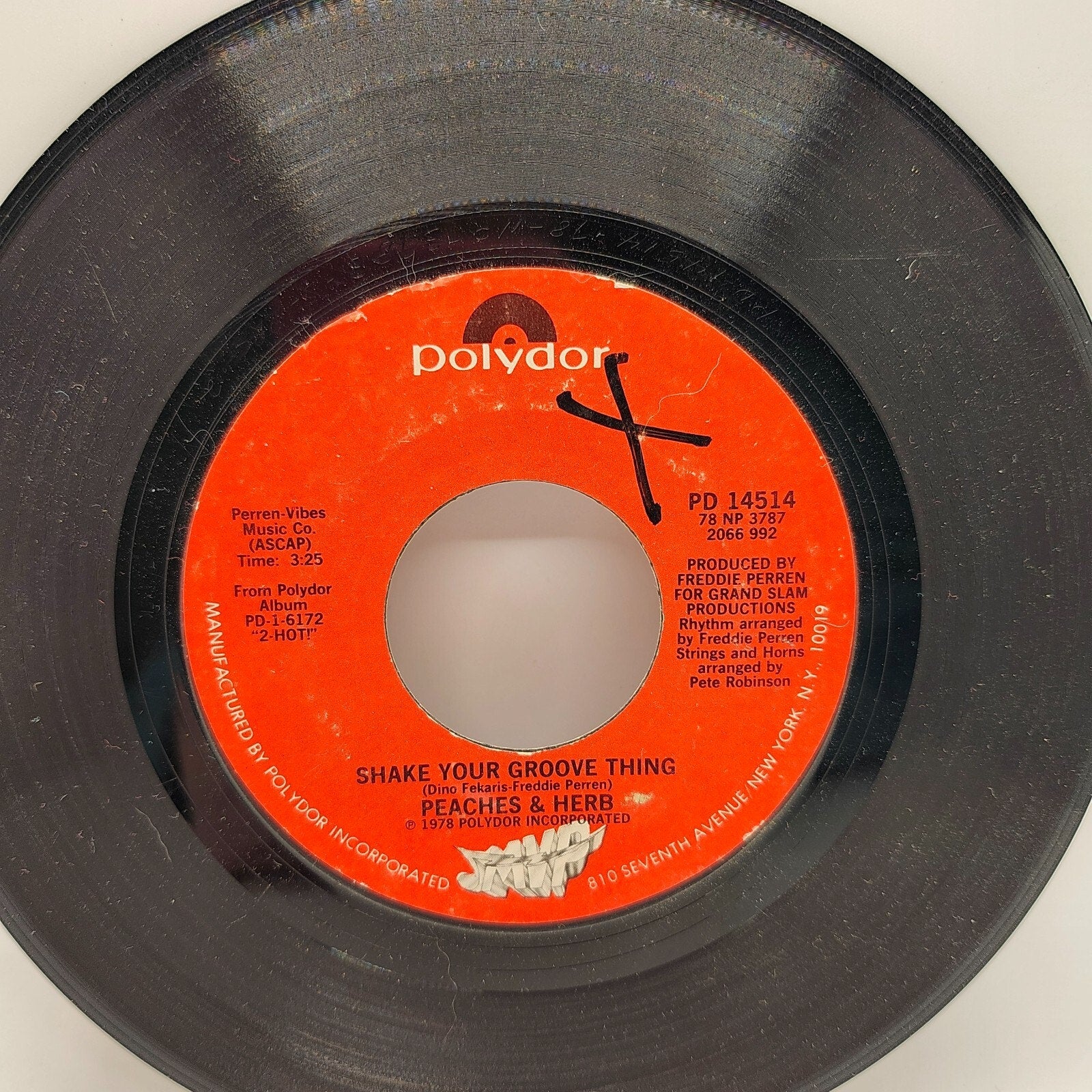 Shake Your Groove Thing / All Your Love By Peaches & Herb (Record) - PD 14514