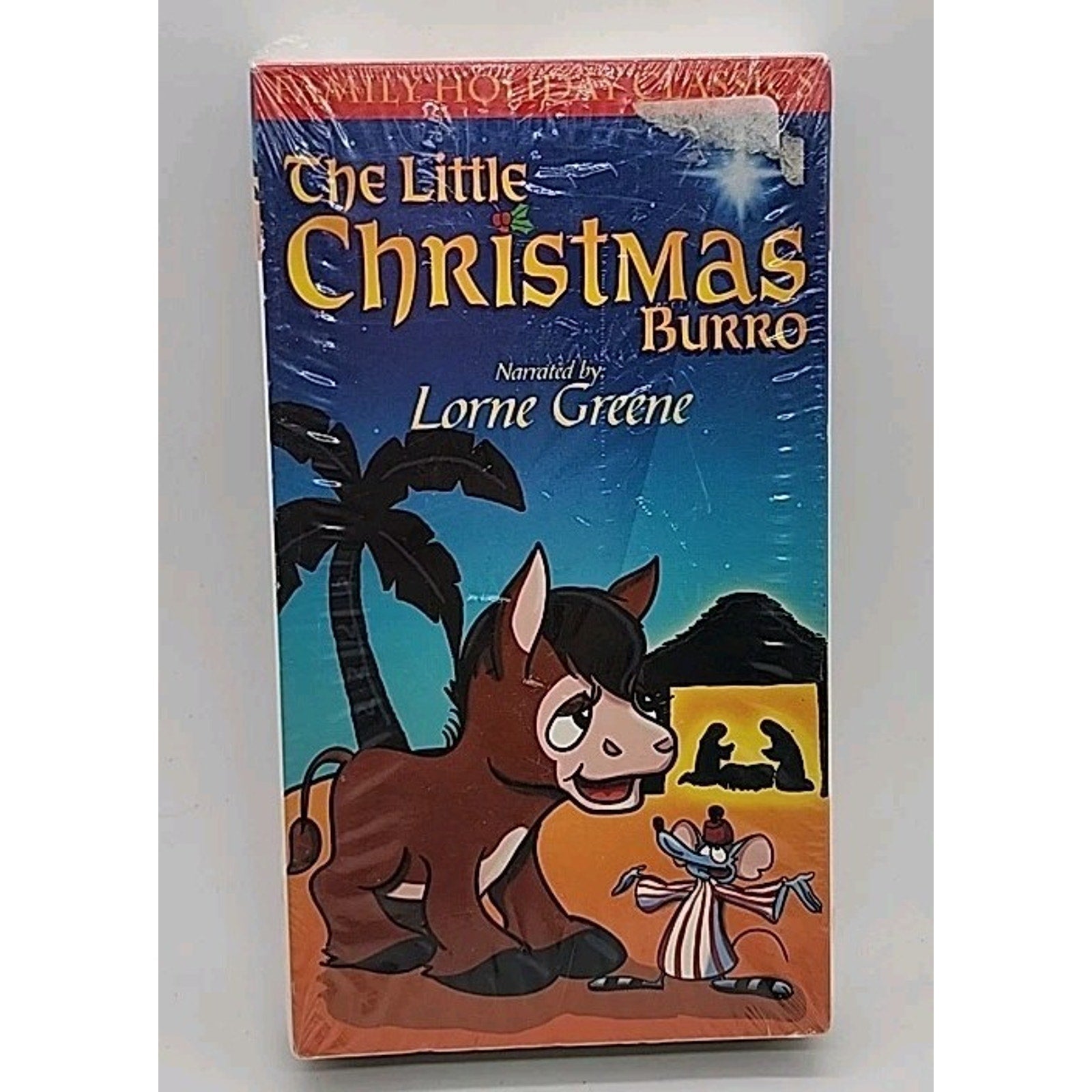 The Little Christmas Burro (VHS) *Brand New*