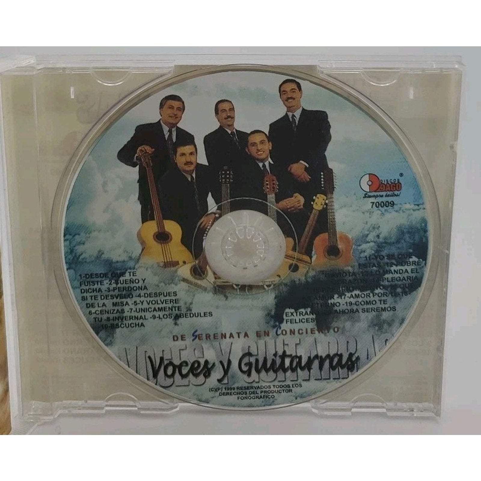 Grupo Voces Y Guitarras De Serenata En Concierto (CD, 2016)