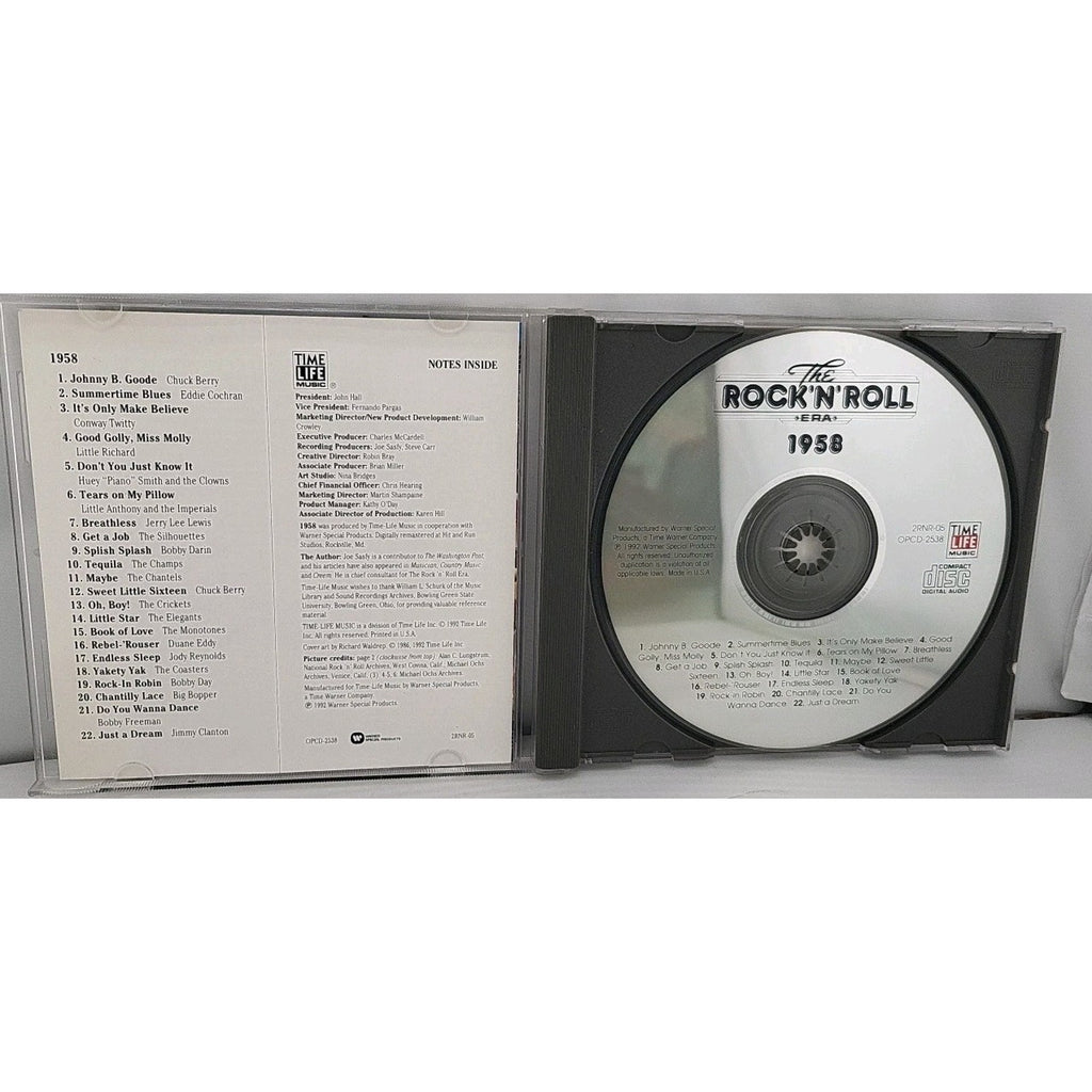 Time Life Music 1958 The Rock 'N' Roll ERA 1992 Warner CD