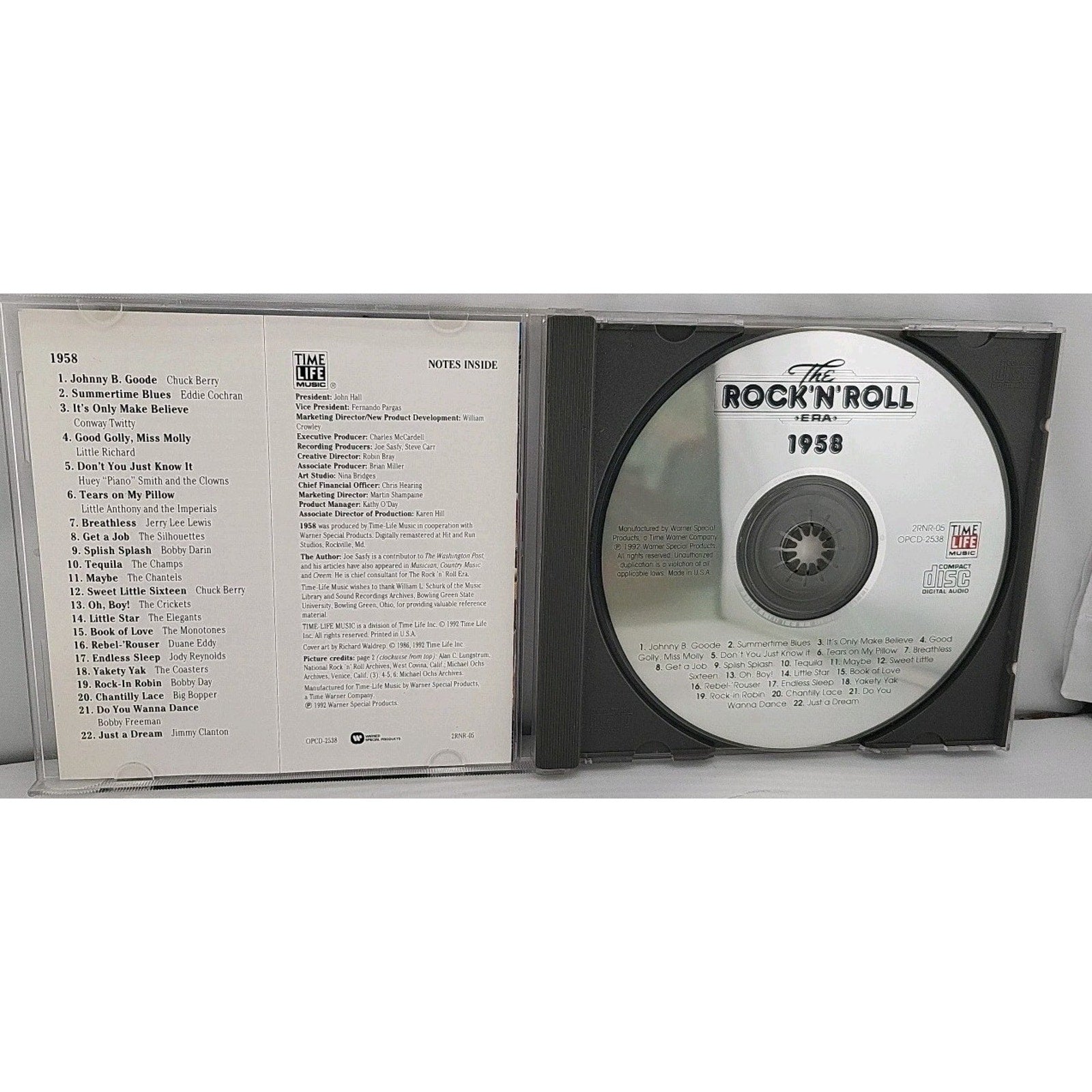 Time Life Music 1958 The Rock 'N' Roll ERA 1992 Warner CD