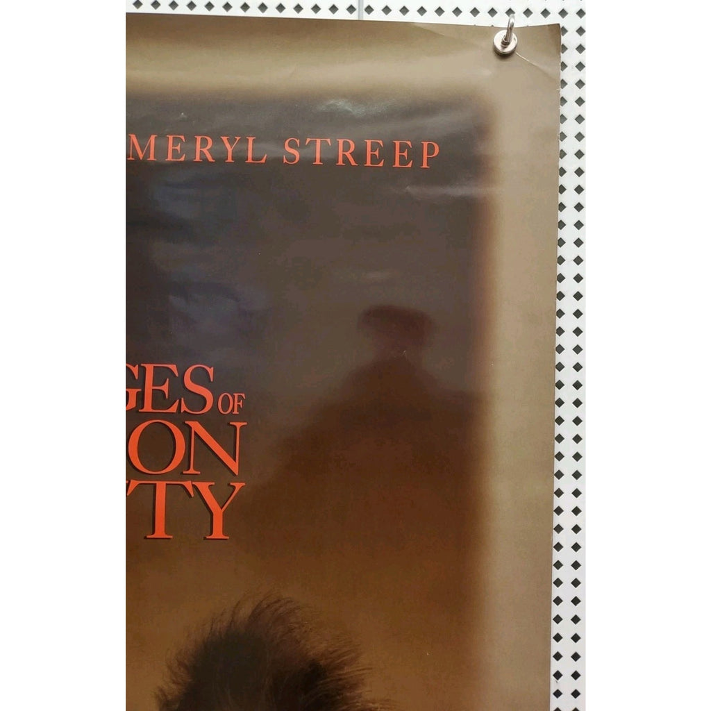 The Bridges of Madison County 1995 Double-Sided Movie Poster 27x40 Streep