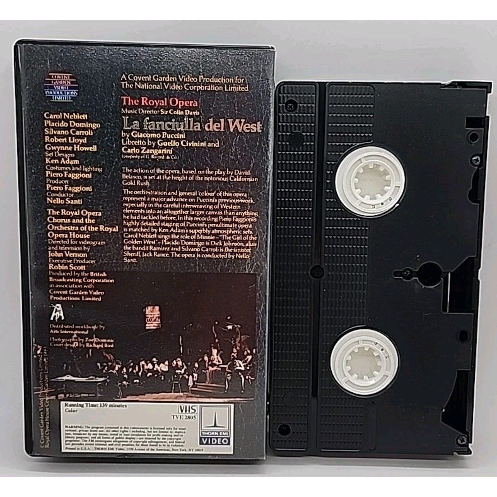 La Fanciulla Del West (VHS, 1993)