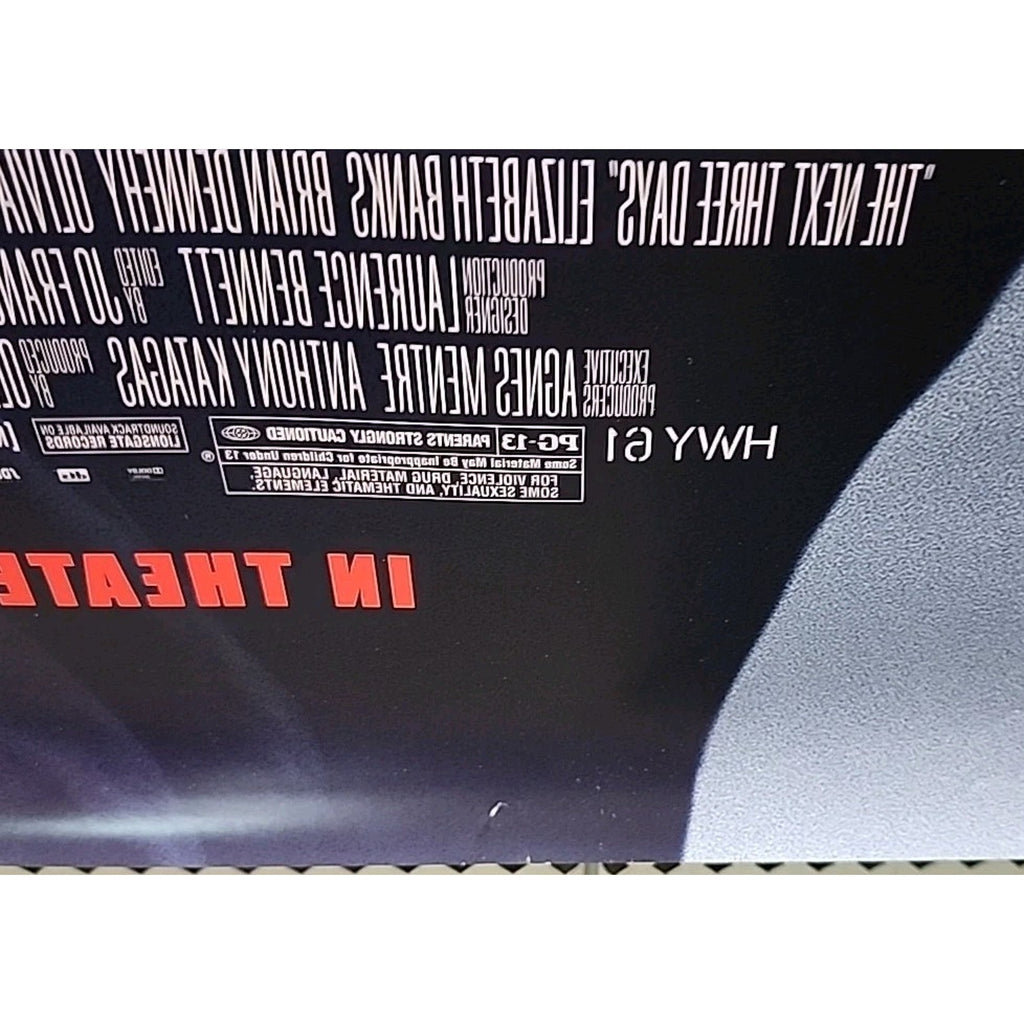 The Next Three Days Original 27x40 D/S Movie Poster 2010