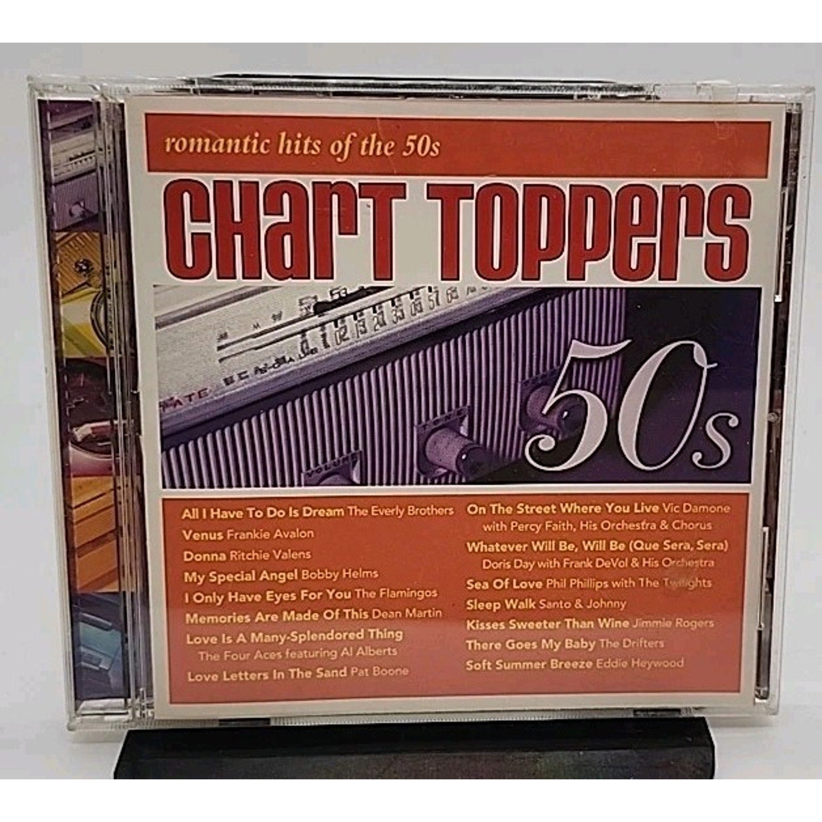 Chart Toppers: Romantic Hits Of The 50's (CD, 1998)