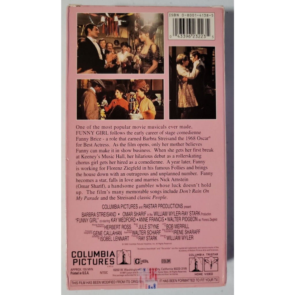 Funny Girl (VHS, 1997)