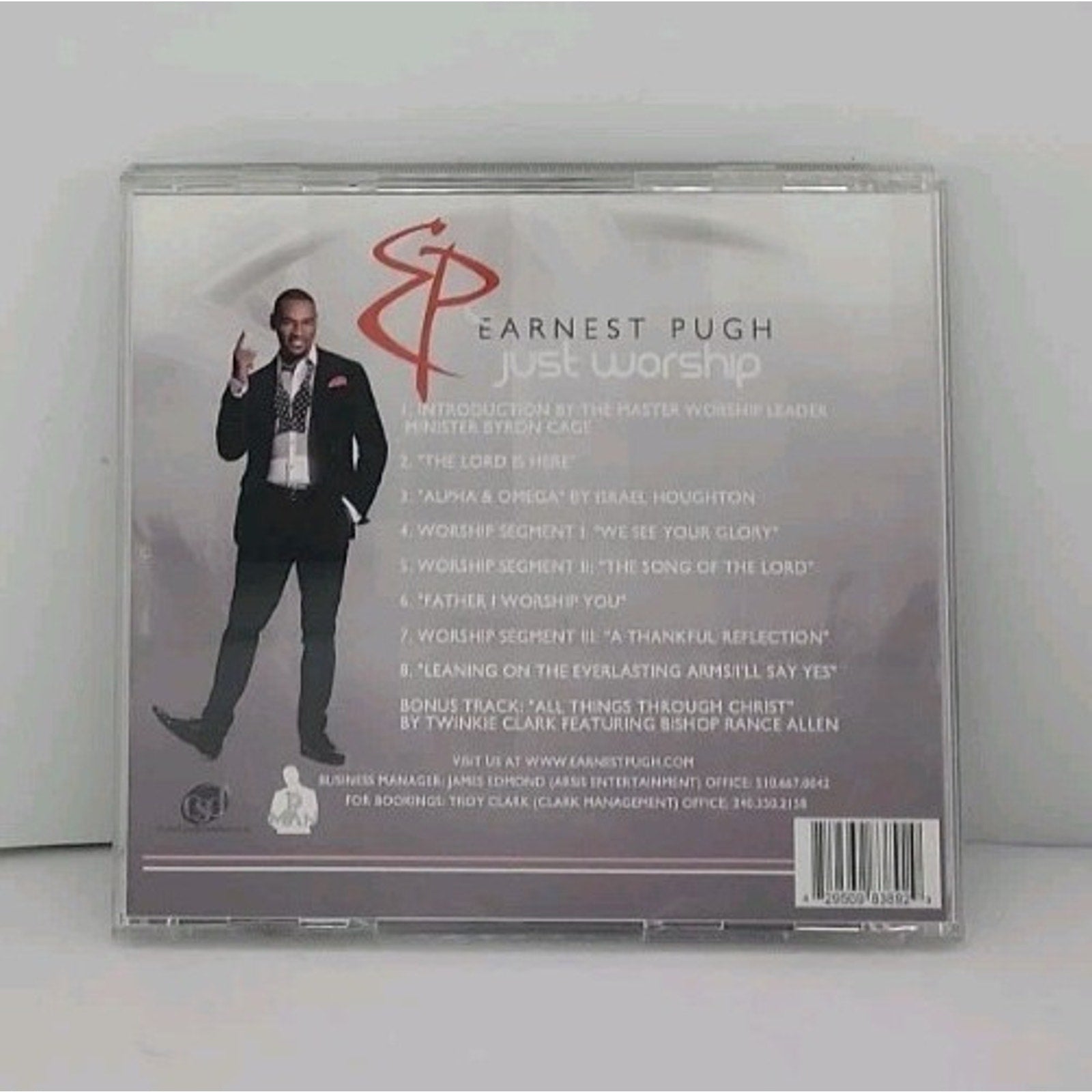 Just Worship by Pugh, Earnest (CD, 2014)