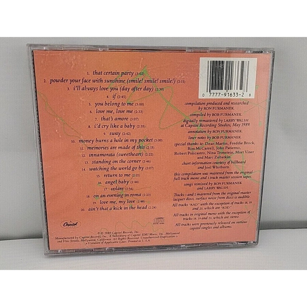 Collector Series by Dean Martin (CD, 1989)