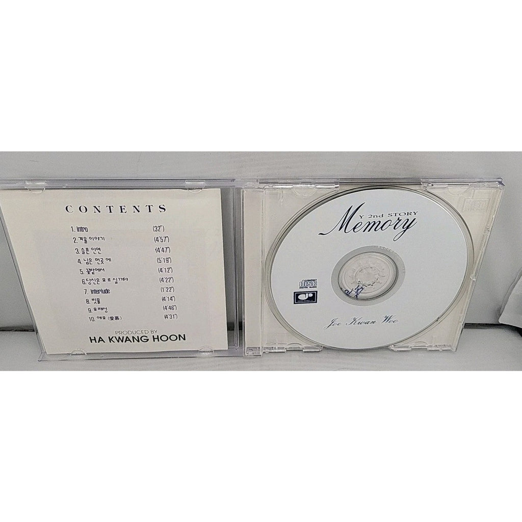 Jo Kwan Woo: My 2nd Story: Memory CD South Korea