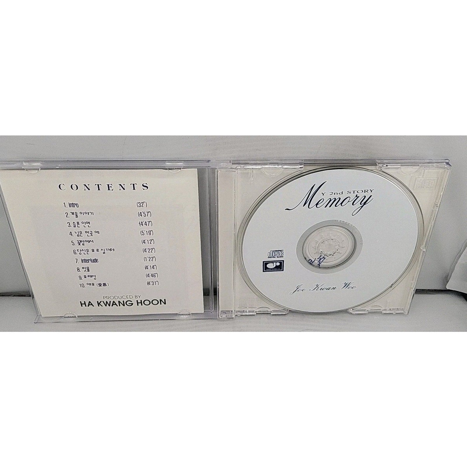 Jo Kwan Woo: My 2nd Story: Memory CD South Korea