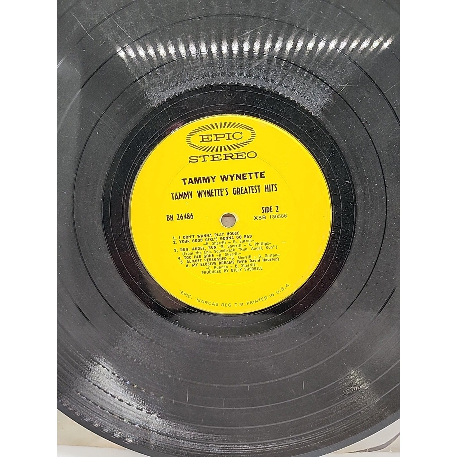 Tammy Wynette Tammy’s Greatest Hits (Record)
