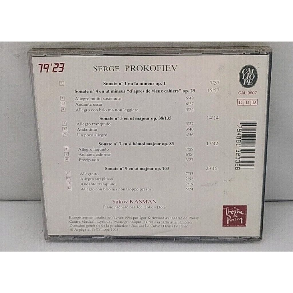 Prokofiev / Sonates 1, 4, 5, 7 & 9 CD