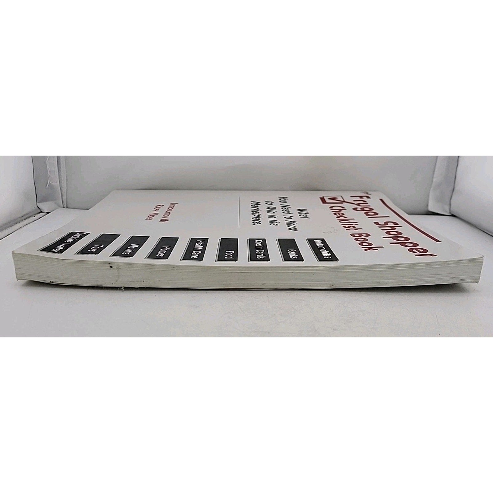 The Frugal Shopper Checklist Book: What You Need to Know to Win in the...